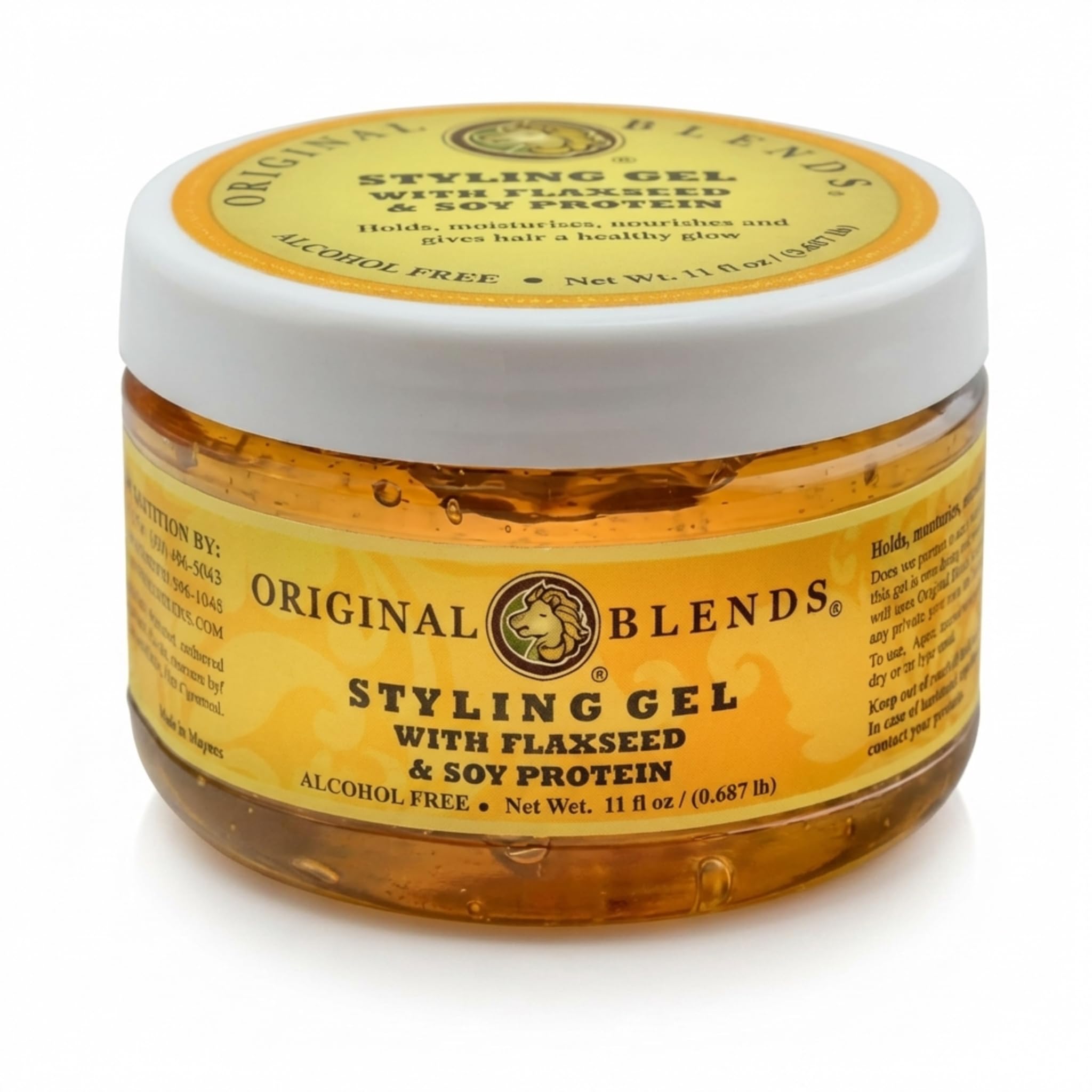 Amazon.com: Original Blends Styling Gel - Natural Hair Gel with